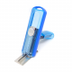 Carimbo Pocket Automatik PS-413 Azul Transparente/Sólido